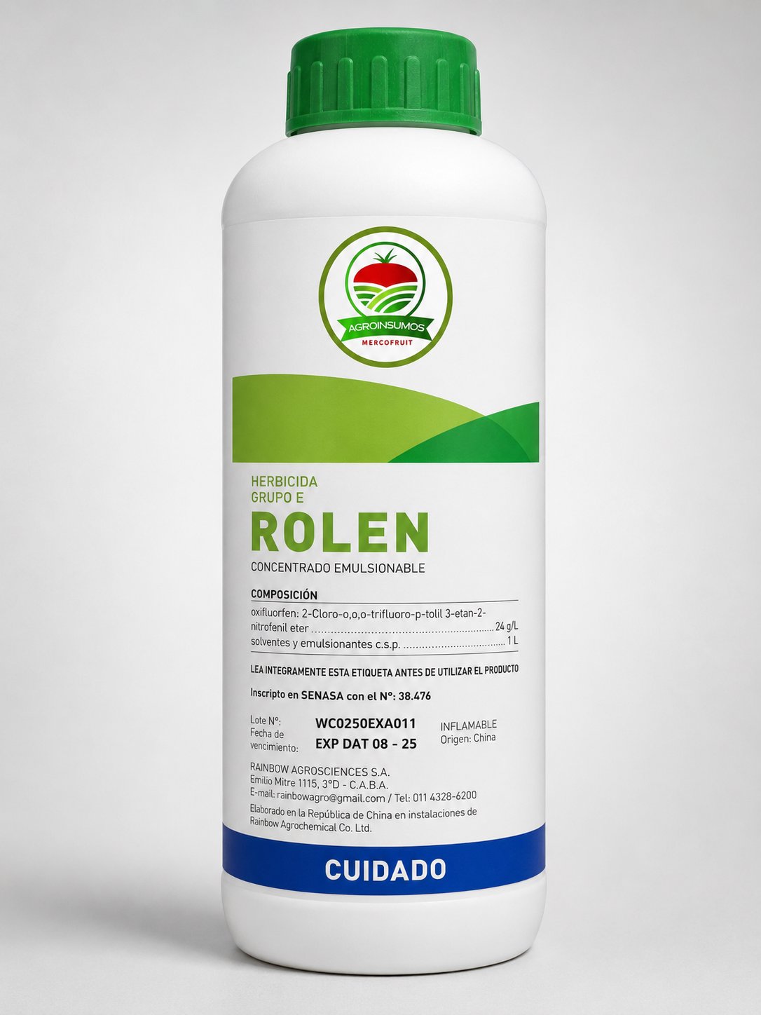 HER ROLEN (OXIFLUR) X 1 LIT - Imagen 1