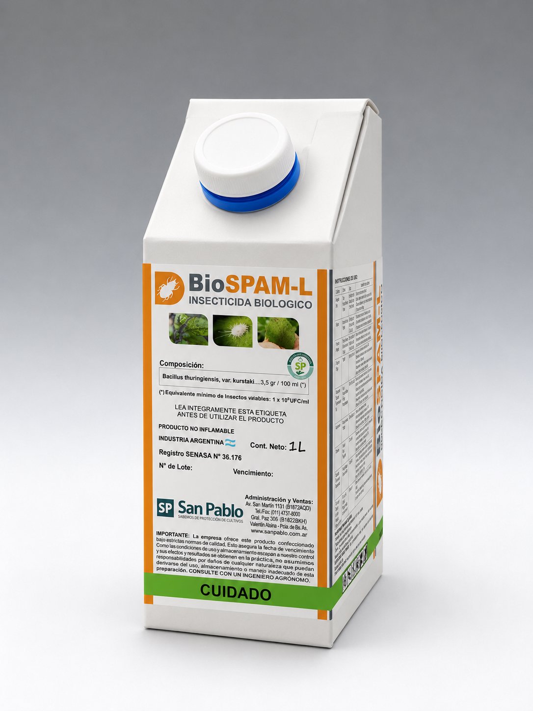 BIOSPAM L (BACILUS) X 1 LIT - Imagen 1