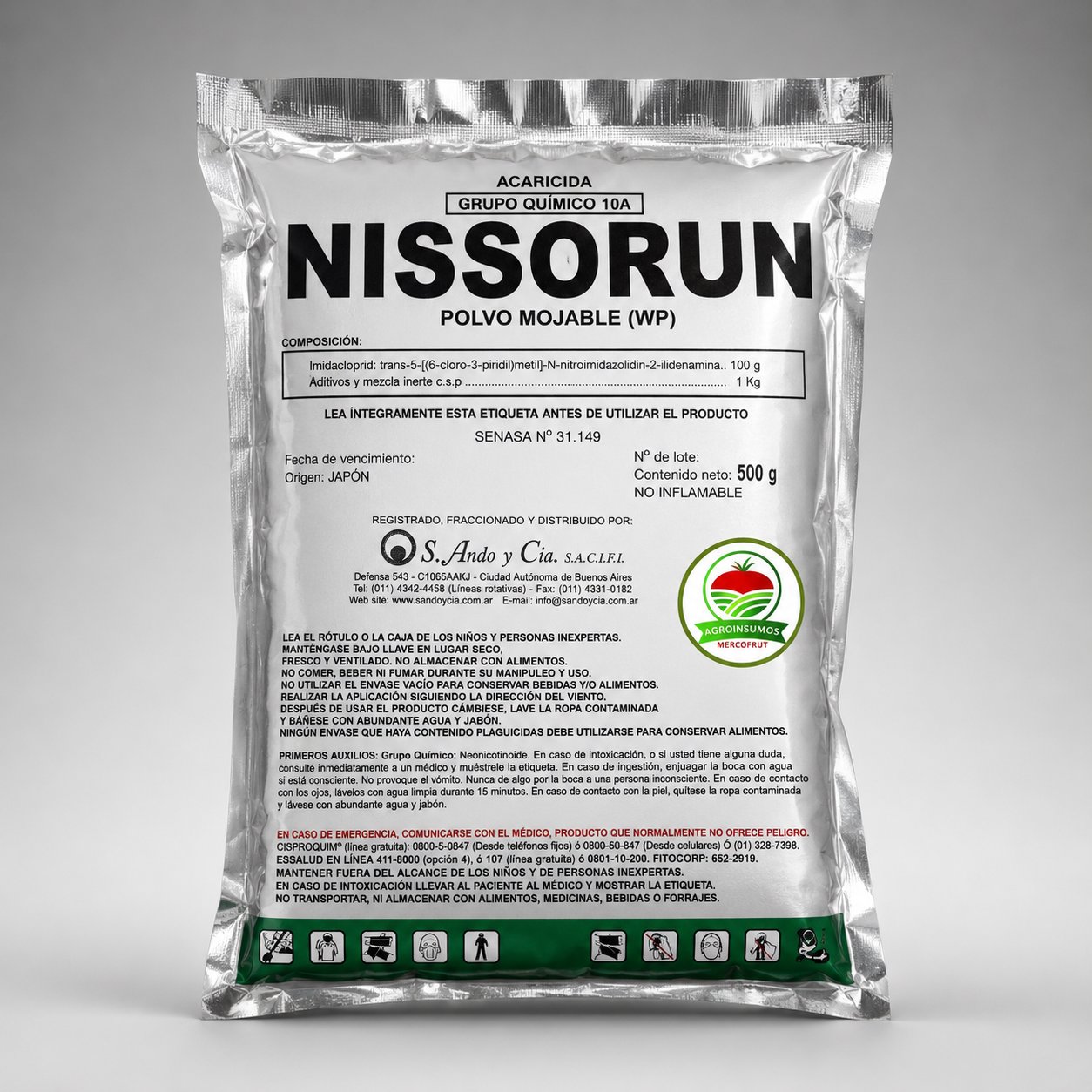 NISSORUN ANDO X 5O GRS - Imagen 1