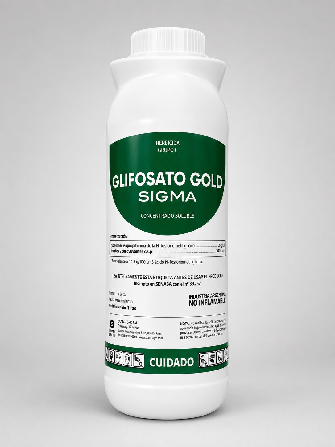 GLIFOSATO 60% SIGMA X 1 LT - Imagen 1