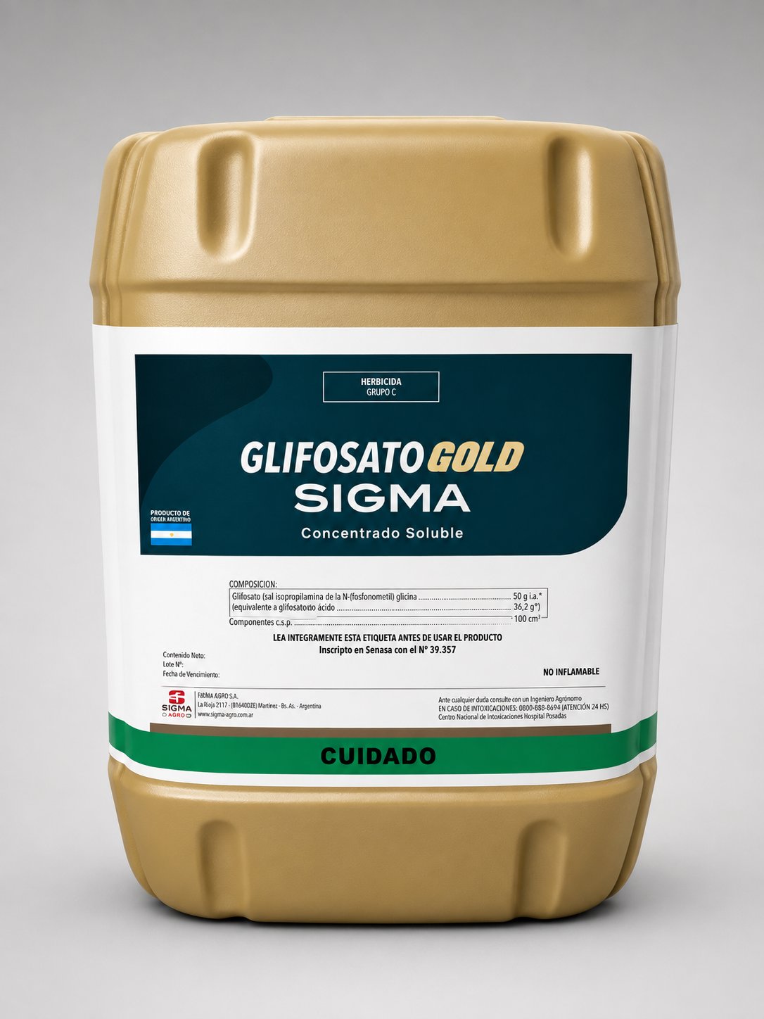 GLIFO 6O% GOLD SIGMA X 20 LTS - Imagen 1