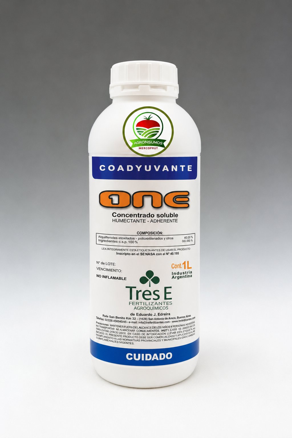COADYUVANTE ONE X 1 LIT TRES E - Imagen 1