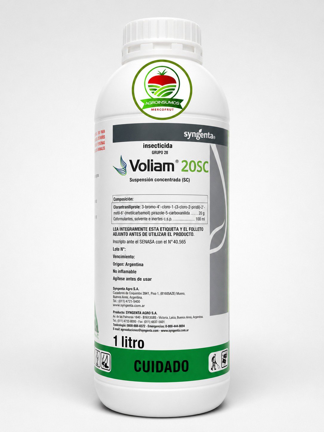 VOLIAM 20 SC X 1 LIT SYNGENTA - Imagen 1