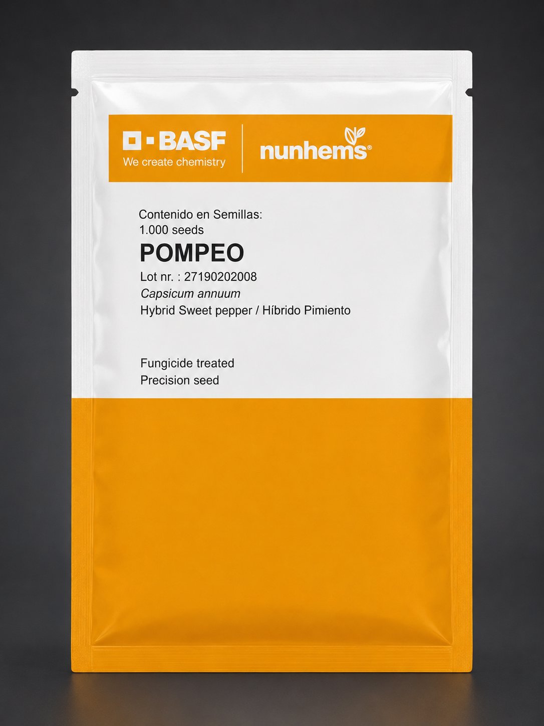 Pimiento Pompeo F1 X 1000 SEM - Imagen 1
