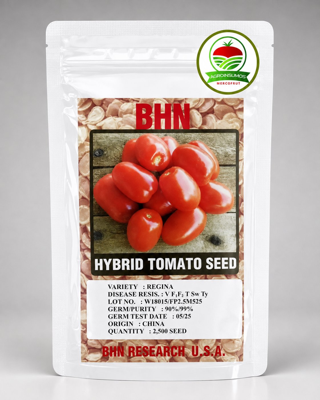 Tomate Regina F1 2500 Semillas - Imagen 1