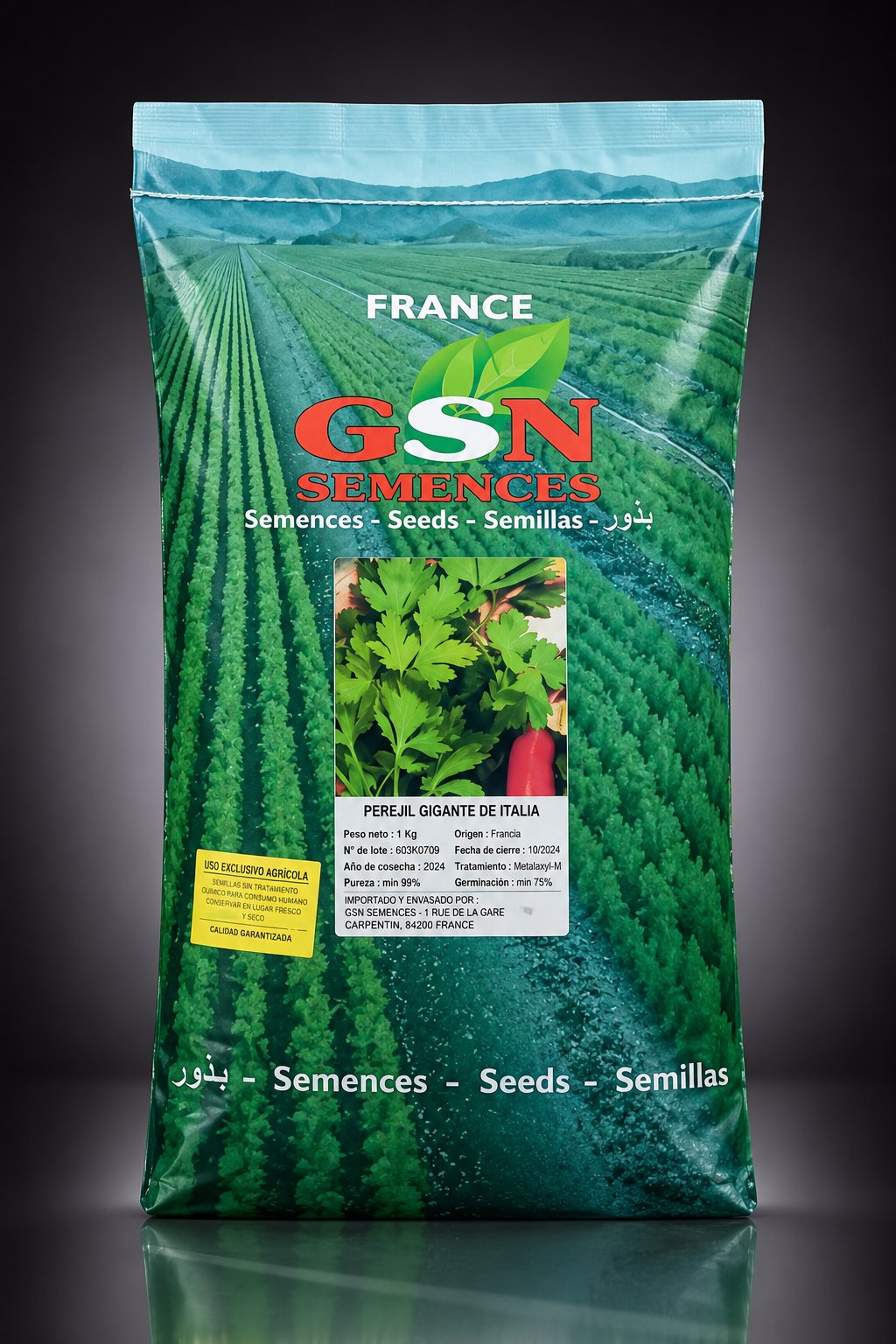 PEREJIL GIGANTE DE ITALIA GSM X 5 KGS - Imagen 1