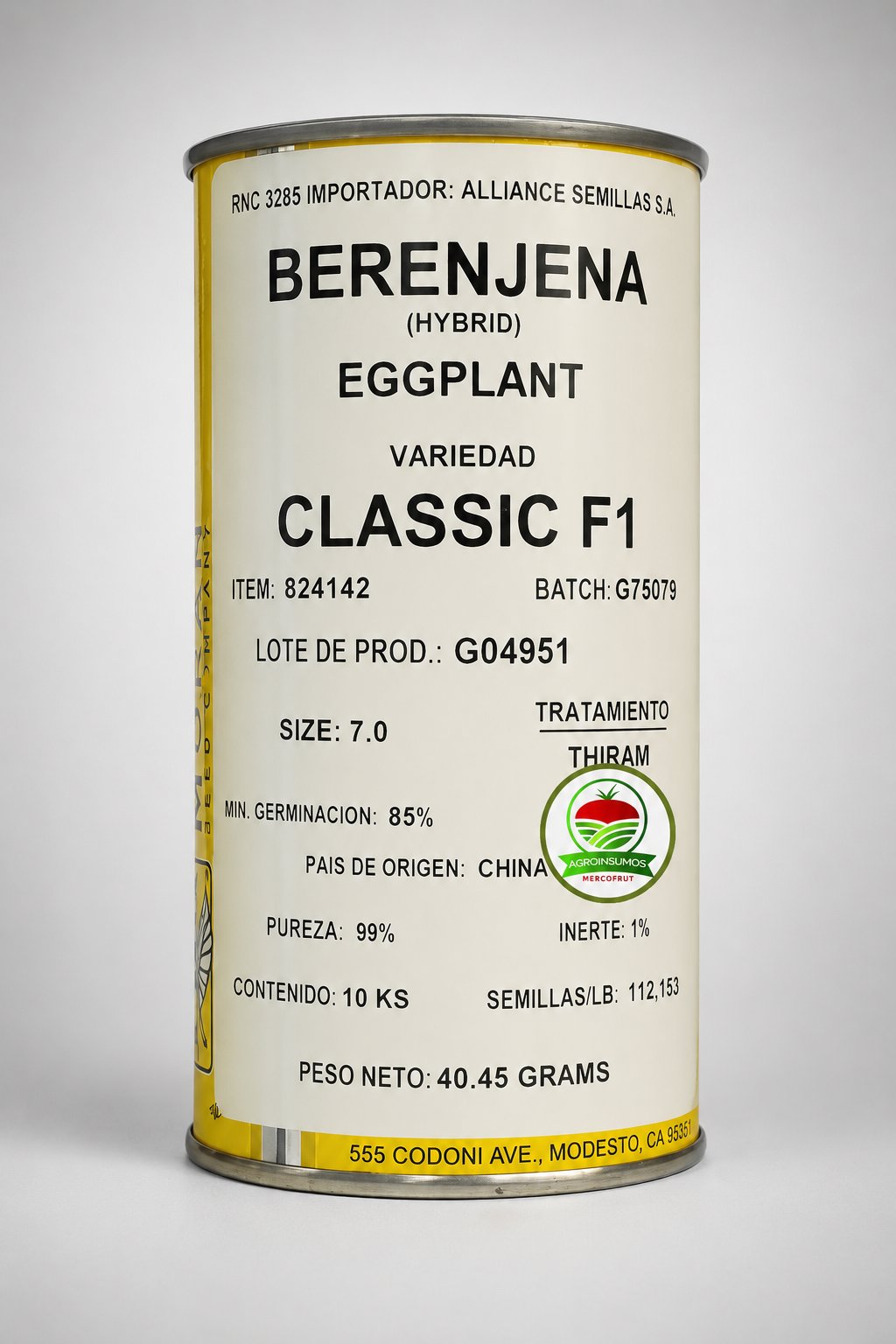 Berenjena Eggplant Classic F1 - Imagen 1