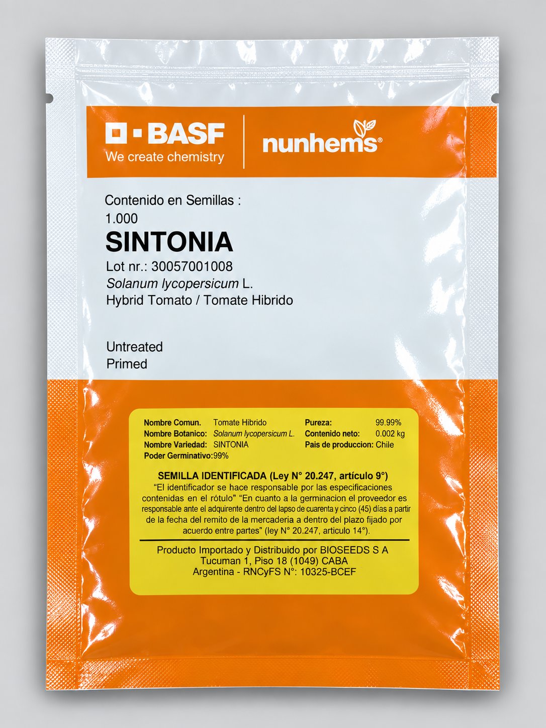 TOMA SINTONIA F1 X 1000 SEM