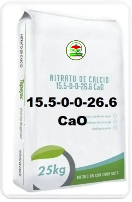 Nitrato de Calcio x 25Kg BIOAGRO