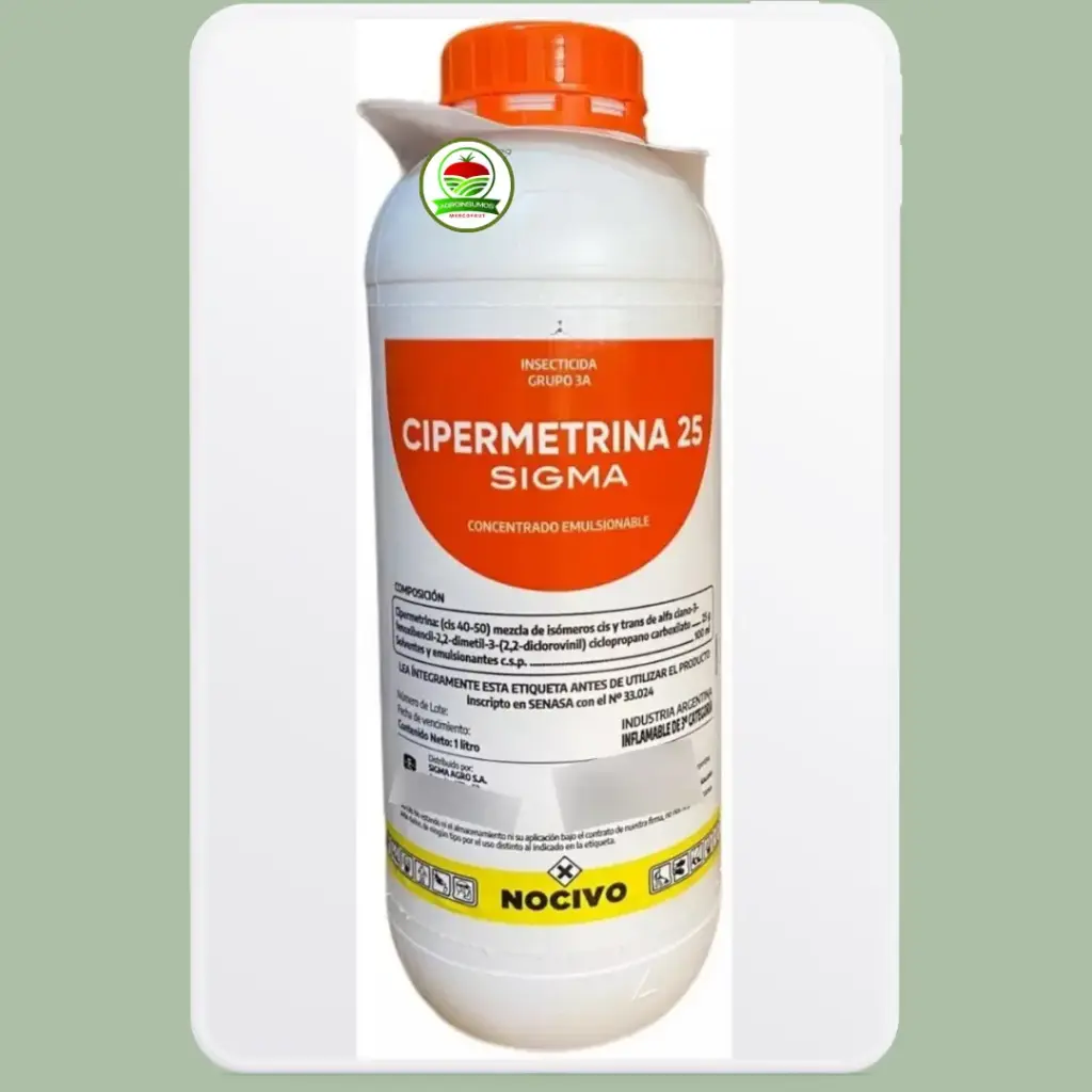 Cipermetrina 25  1 Litro
