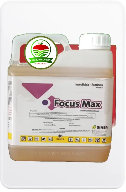 Focusmax 8.4% X 5 Lt - Abamectina arañuela acaros minador