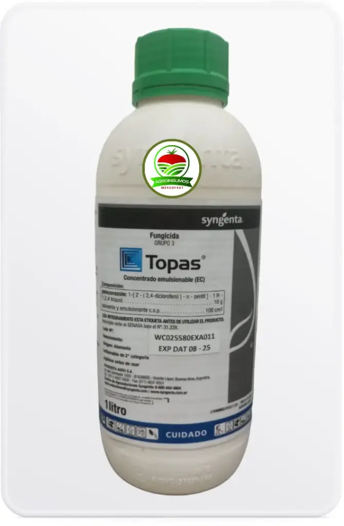 Topas 1 Lt. - Penconazole SYNGENTA POLVILLO OIDIO