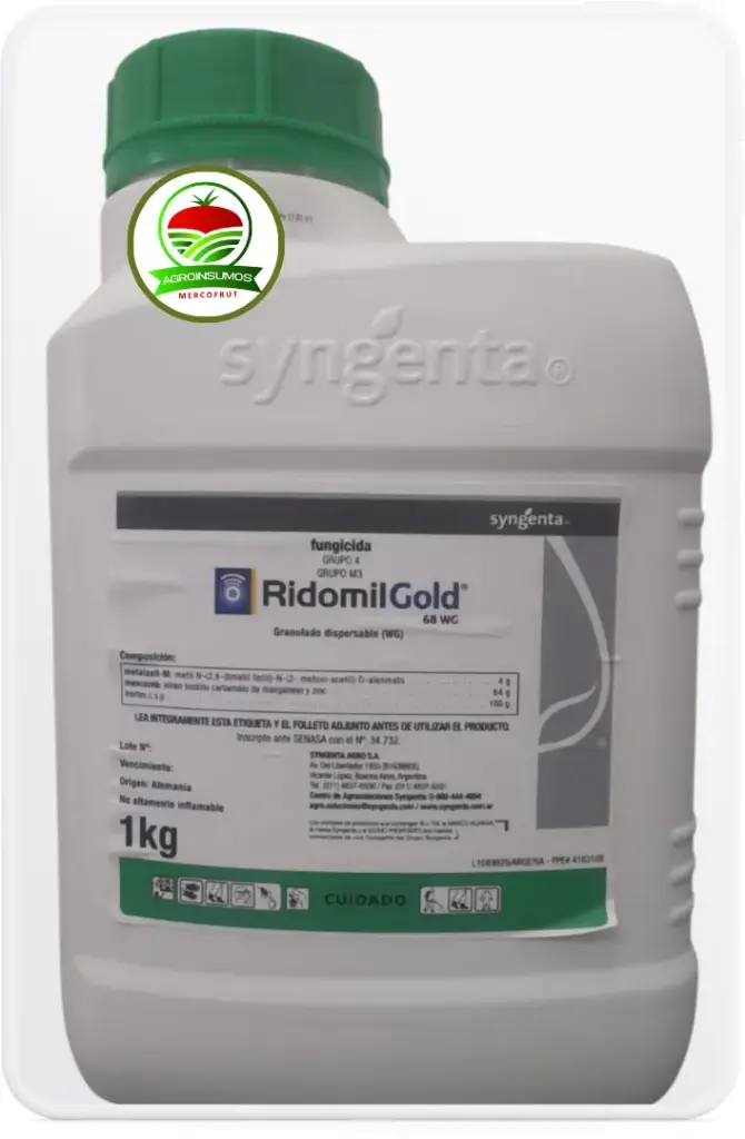 Ridomil gold x 1 Kg - metalaxil - mancozeb SYNGENTA