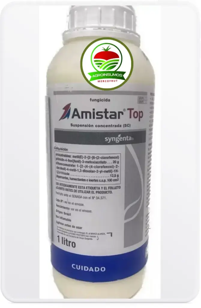 Amistar Top 1 Lt. - Azoxistrobina - Difenoconazole SYNGENTA OIDIO