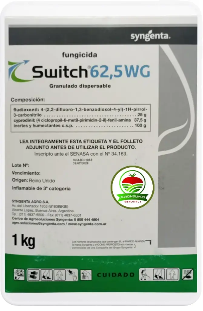 SWITCH 62.5 WG - 1 Kg - SYNGENTA