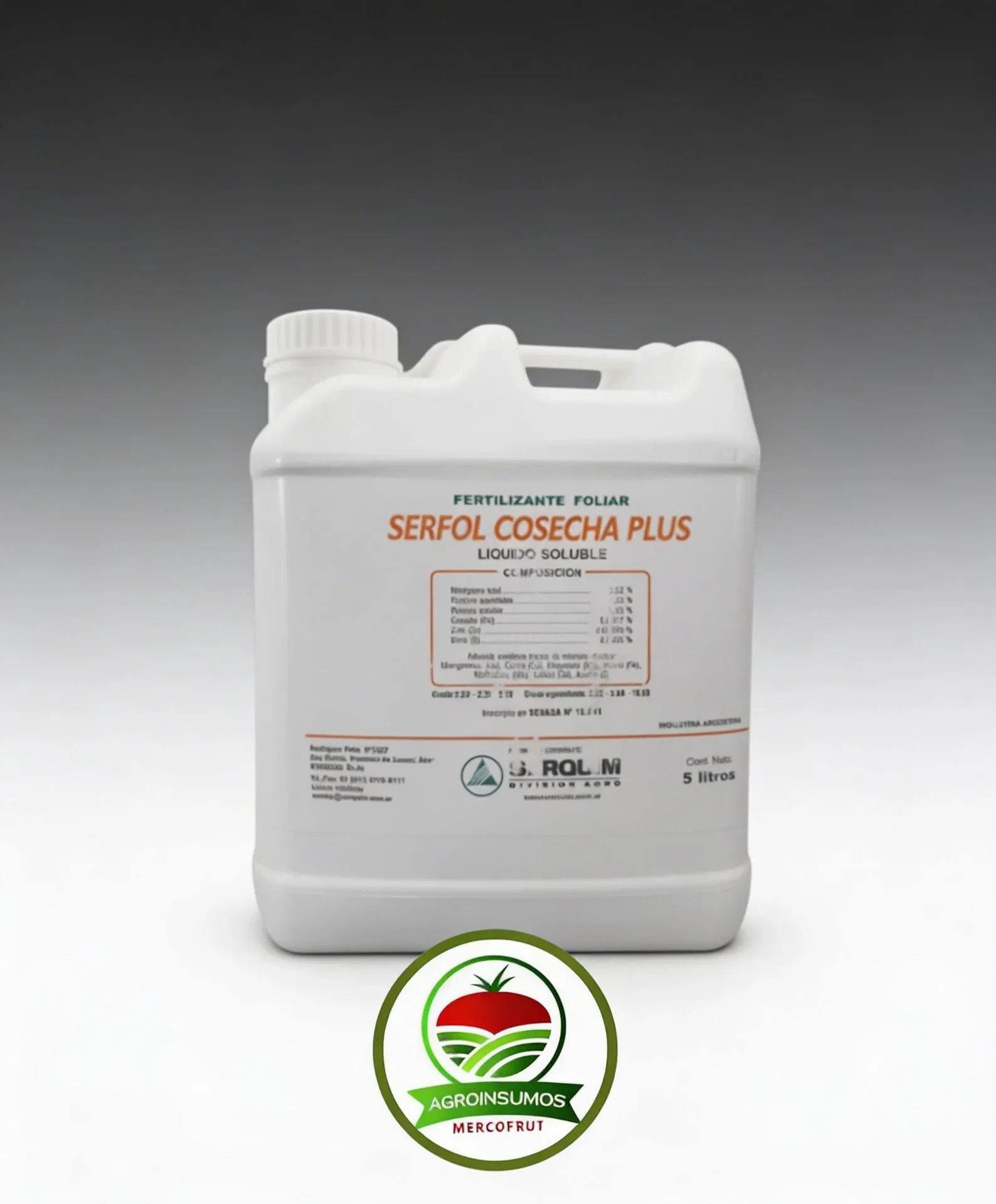 ​SERFOL COSECHA PLUS x 5 Lit SERQUIM