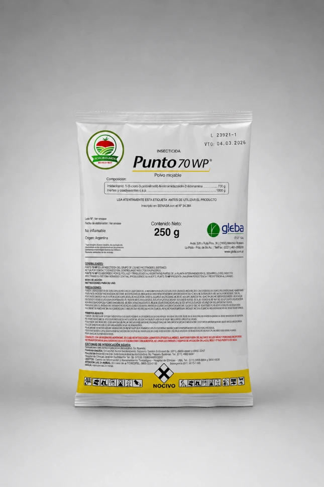 Punto 70 WP - Imidacloprid x 250 Gr.