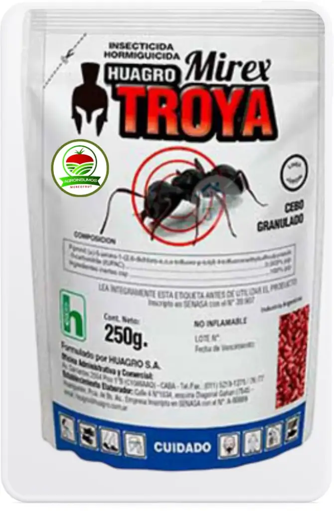 Hormiguicida GRANULADO Huagro Troya Mirex  250g