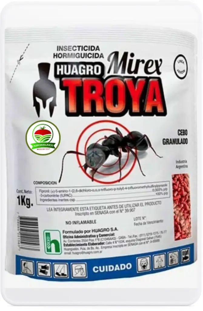Hormiguicida GRANULADO Huagro Troya Mirex  1Kg