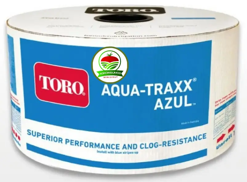 Cinta de Riego por Goteo Toro Aqua-Traxx 125Mic. a 10 Cm. 3962 mts.