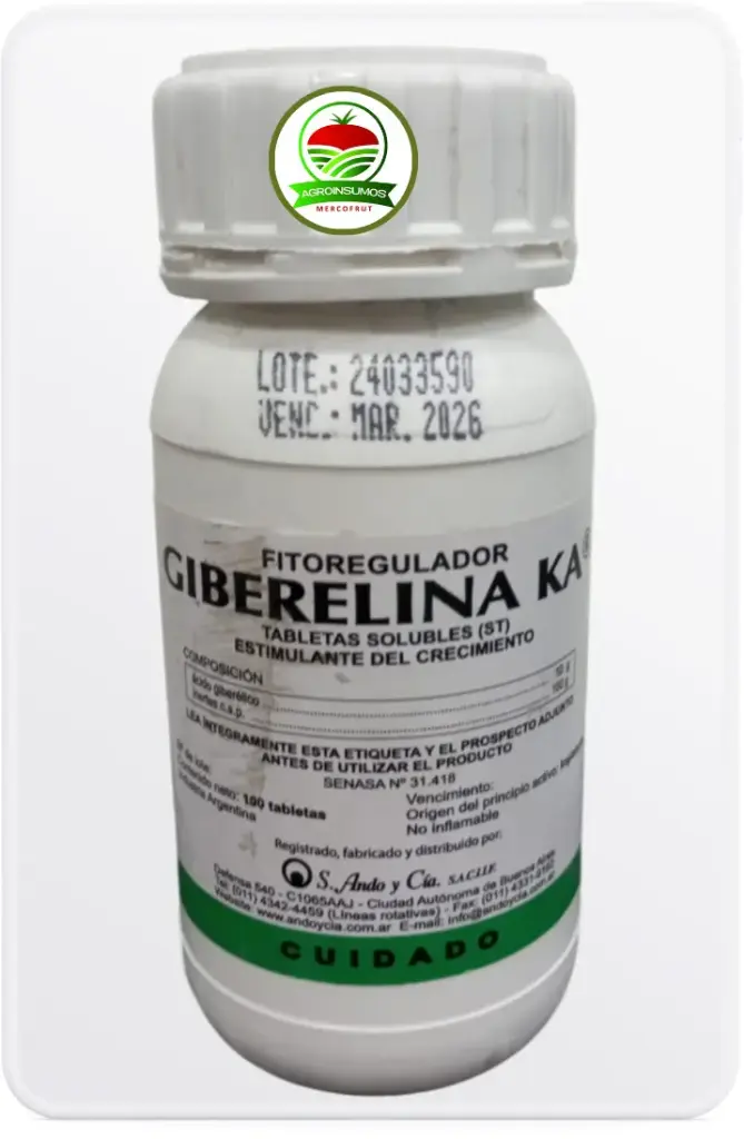 Giberlina KA X 100 Pastillas ANDO