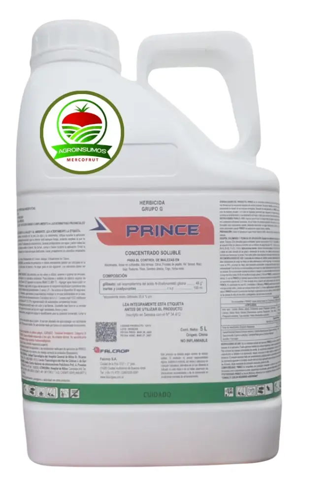 Glifosato 48% X 5 Lit PRINCE