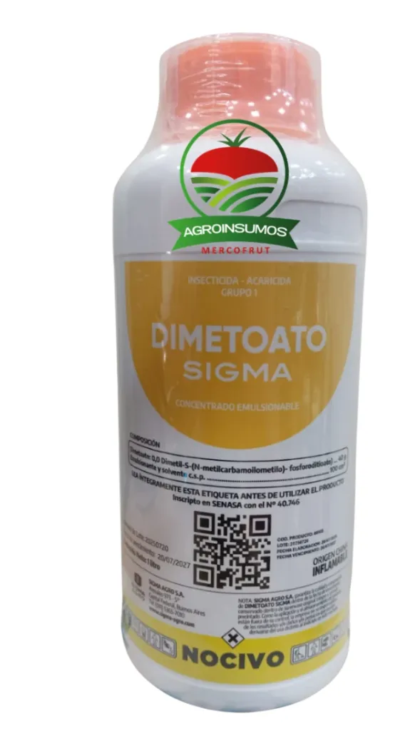 DIMETOATO 40% 1 LITRO