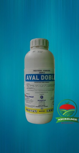 Aval Doble 3.6% Abamectina arañuela minador
