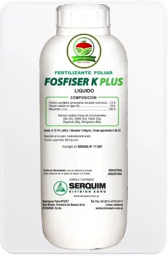 ​FOSFISER Potasio Plus SERQUIM fosfito