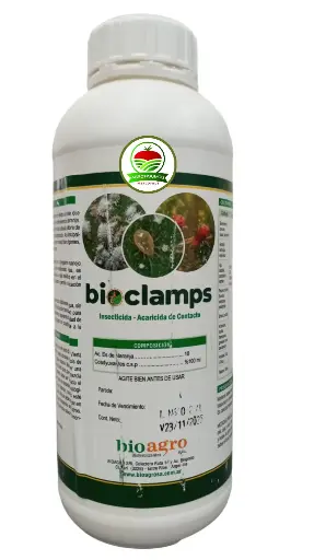 Bioclamps  1 Litro mosca blanca pulgon arañuela